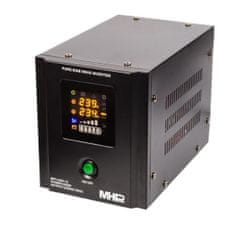 MHpower Napäťový menič MPU-500-12 12V/230V, 500W, funkcia UPS, čistý sínus
