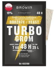 Browin Turbo 19% 48 h vínne liehovarnícke kvasinky