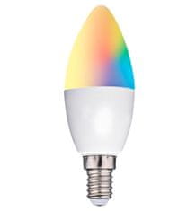 Alpina Chytrá žiarovka LED RGB WIFI biela + farebná E14