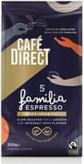 Cafédirect Familia Espresso SCA 82 mletá káva 200 g