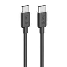 Budi Kábel USB-C na USB-C Budi 65W 1,2 m (čierny)