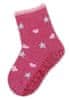 Ponožky protišmykové Srdiečka AIR magenta dievča veľ. 21/22 cm- 18-24 m