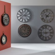 ModernHome Abram 88 cm vintage nástenné hodiny
