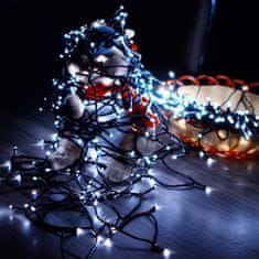 MUVU Vianočné osvetlenie stromčeka, vianočné osvetlenie, LED, vianočná výzdoba, veniec
