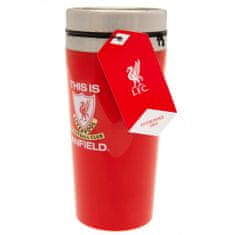 FAN SHOP SLOVAKIA Cestovný hrnček Liverpool FC, červený, 450 ml