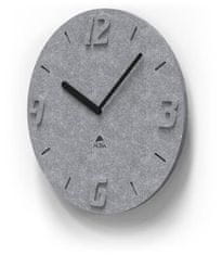 Alba Nástenné hodiny "Horpet", tmavo šedá, 30 cm, HORPET G