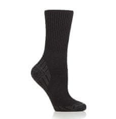 IOMI Diabetik vychádzkové zdravotné ponožky MERINO VLNA Čierne Veľkosť: 37-42