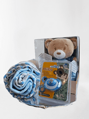 Babys Babygift newborn set, Dojčenské potreby v darčekovom balení, modrá