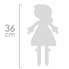 DeCuevas - Plyšová bábika PROVENZA - 36 cm s kolískou