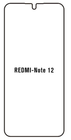 emobilshop Hydrogel - ochranná fólia - Xiaomi Redmi Note 12 4G (case friendly)