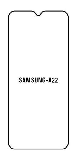 emobilshop Hydrogel - matná ochranná fólia - Samsung Galaxy A22 5G