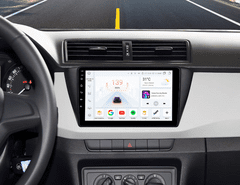 Hizpo Autorádio Škoda Fabia mk3 2015-2021 Navigácia Rádio Škoda Fabia III 3. generácie 2015 2016 2017 - 2021 Bluetooth Hansdree USB