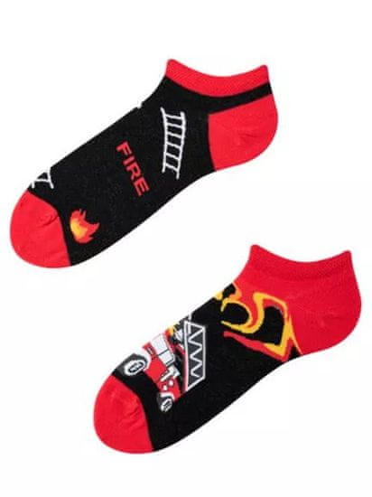 United Odd Socks Veselé členkové ponožky V ohni od TODO SOCKS Veľkosť: 35-38