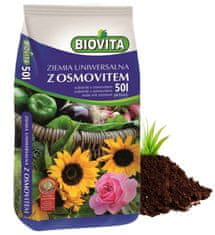 BioVita Univerzálna pôda pre kvety s osmovitom 50L