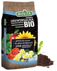 BioVita Univerzálna zemina pre kvety BIO natural 50L