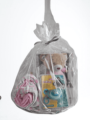 Babys Babygift newborn set, Dojčenské potreby v darčekovom balení, ružová