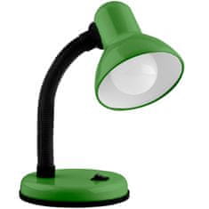 LUMILED Stolová lampa E27 nastaviteľná školská lampička SARA zelená