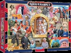 Gibsons Puzzle Kráľovná Alžbeta II. 1000 dielikov