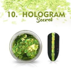 Allepaznokcie Hologram Secret 10 - zelené