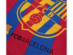 FC Barcelona Bavlnená súprava posteľnej bielizne 140x200 cm, FC Barcelona, tmavomodrá a bordová, OEKO-TEX