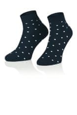 Tak Pánske ponožky Polárna noc EU 41-43 NAVY/WHITE (tmavomodrá/biela)