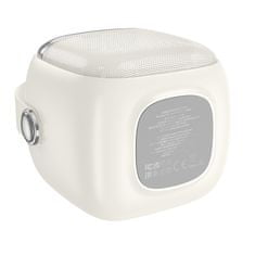 Borofone BP15 Bluetooth Karaoke mikrofón + reproduktor, biely
