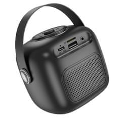 Borofone BP15 Bluetooth Karaoke mikrofón + reproduktor, čierny