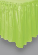 Unique Banketová sukňa limetková 73x426cm