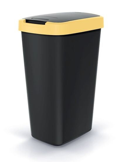 Keden Kôš odpadkový výklopný 45L COMPACTA Q sv.žltá
