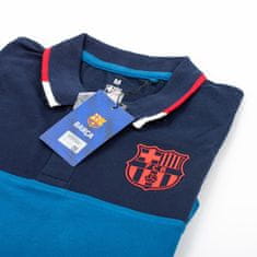 FAN SHOP SLOVAKIA Polo tričko FC Barcelona, modré, poly-bavlna | M