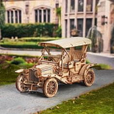 Robotime Dřevěné 3D puzzle Historické auto - Vintage car