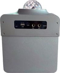 NGS technology N-GEAR DISCO STAR 710S/ BT/ 50W/ USB/ MICRO SD/ DO/Disco LED/ 2x MIC / stříbrný