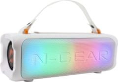 NGS technology N-GEAR PARTY LET'S GO PARTY SPEAKER BLAZOOKA 703 / BT/ 100W/ USB/Disco LED/ MIC / bílý