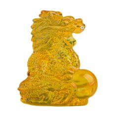 Feng shui Harmony Žltý drak soška 7cm