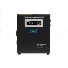 Volt Záložný zdroj UPS VOLT Sinus Pro 500 E 12/230V 500VA 300W, čistý sínus, nastenný
