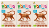 Belkorn 3 x BISkids BIO detské celozrnné sušienky s belgickou čokoládou 36M+ 120g
