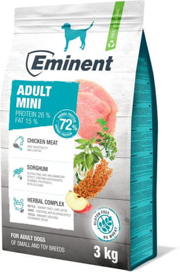 Eminent Prémiové krmivo Adult mini 3kg