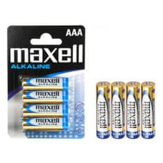 Luxma 4x alkalické batérie maxell lr03 aaa 1,5 v