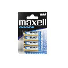 Luxma 4x alkalické batérie maxell lr03 aaa 1,5 v
