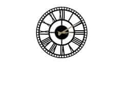 Wallity Dekoratívne nástenné hodiny Roman 50 cm čierne