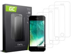 Green Cell GLSET25 4x Screen Protector GC Clarity for Apple iPhone 5 / 5S / 5C / SE