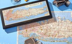 Galison Panoramatické puzzle Mapa filmového New Yorku 1000 dielikov