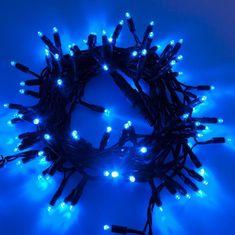 Xmas King XmasKing LED reťaz 10m 120 MAXI LED prepojiteľné PROFI 2-pin vonkajšie, modrá