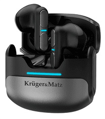 Krüger&Matz Slúchadlá Bluetooth KRUGER & MATZ M8 Black