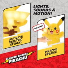 Jazwares Pokémon Interaktívny Plyšák Pikachu 28cm Electric Charge