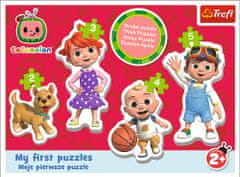Trefl Baby puzzle Cocomelon 4v1 (2,3,4,5 dielikov)