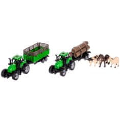 Kruzzel Detská farma so zvieratami + 2 traktory
