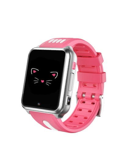 Klarion Detské ružové 4G smart hodinky H1-2023 48GB s bezkonkurenčnou výdržou batérie