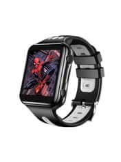 Klarion Detské čierno-sivé 4G smart hodinky E10-2023 48GB s bezkonkurenčnou výdržou batérie 
