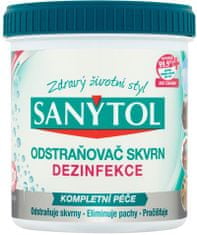 SANYTOL Dezinfekcia Sanytol, odstraňovač škvŕn z tkanín a odevov, 450 g